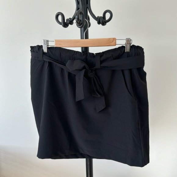 RBX Women Black Slant Pockets Skort Size XL - Picture 2 of 7